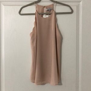 Naked zebra scalloped tank